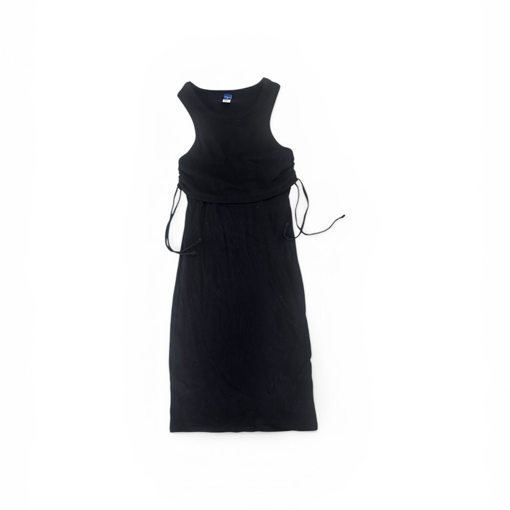 Old Navy Black Sleeveless Nursing Midi Dress